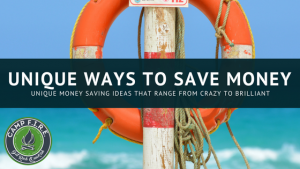 unique ways to save money