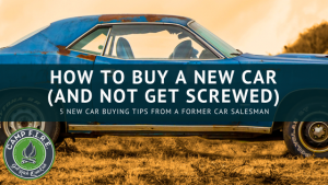 How To Buy A New Car