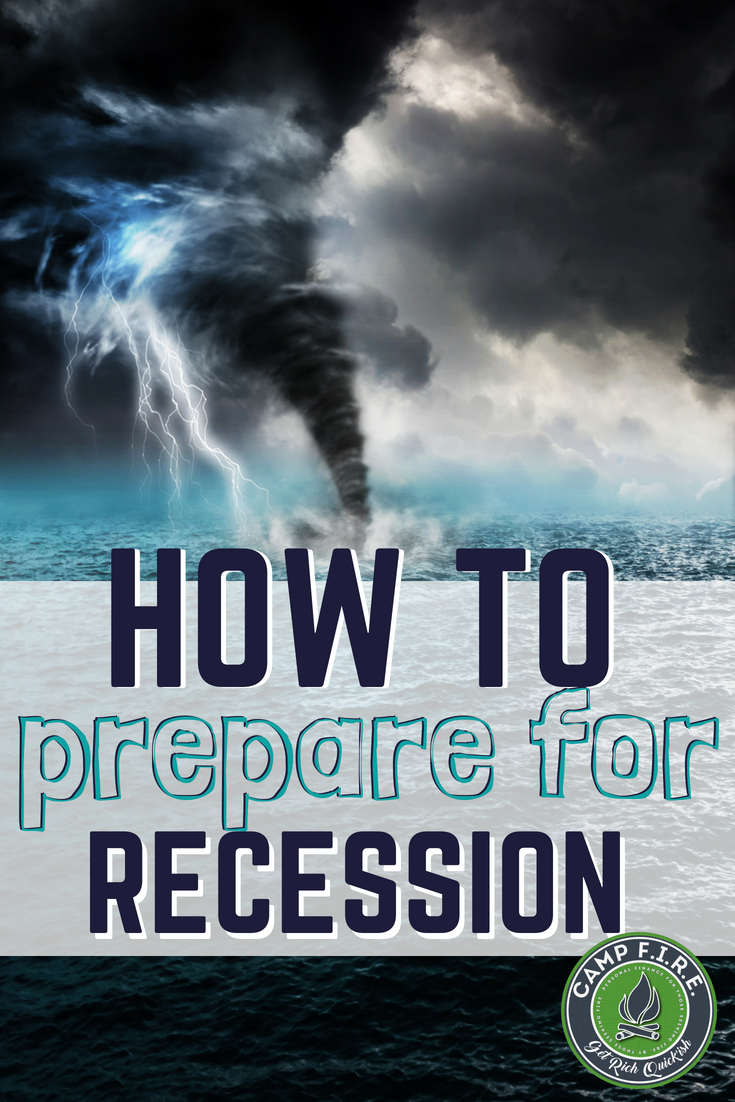 The time to prepare for recession is now, not once bad times hit. Learn how to prepare for the pending recession today with these 4 tips. Be prepared financially so that when the next recession hits, you'll be able to survive the storm. 