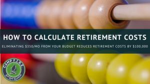 How to calculate retirement costs