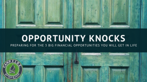 prepare for financial opportunities