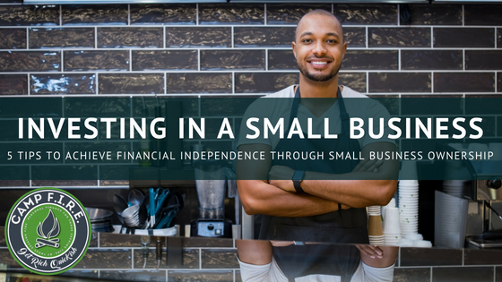 Investing in a small business