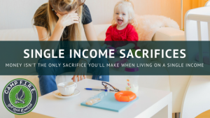 living on a single income