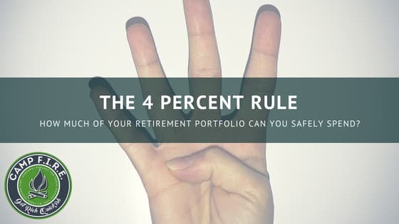 The 4 percent rule. How much of your retirement can you safely spend?