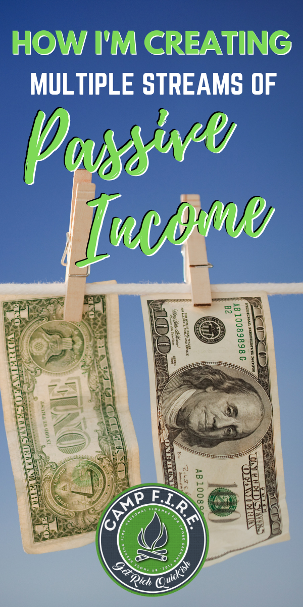 Learning how to create #multipleincomestreams, including #passiveincome is vital if you're trying to #diversifyyourincome, reach #FinancialIndependence and #RetireEarly