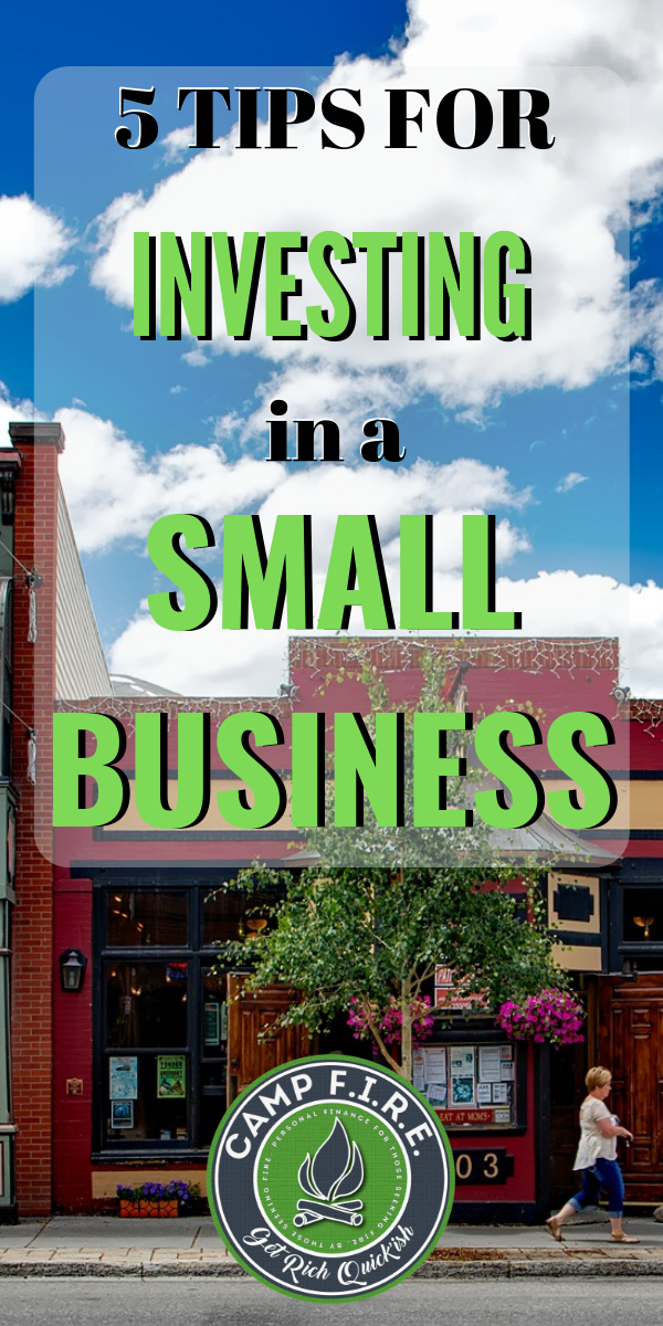 It can be difficult to #FIRE when you work for someone else your whole life. Many who #RetireEarly gain their #FinancialIndependence by #investing in a #smallbusiness
