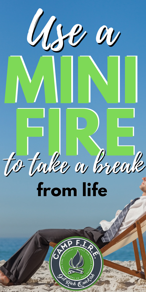 Pursuing #FIRE gives you the flexibility to live life differently. But when FIRE can’t arrive soon enough #MiniFIRE might be your best option. #financialindependence #earlyretirement #retire #retireearly