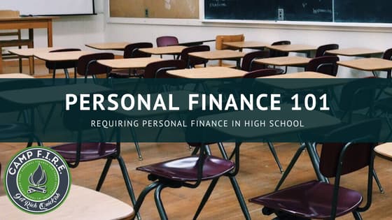 Teach personal finance in high school