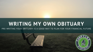 Write my own obituary